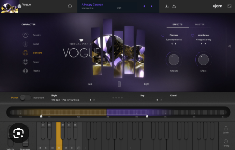 Ujam VIRTUAL PIANIST VOGUE